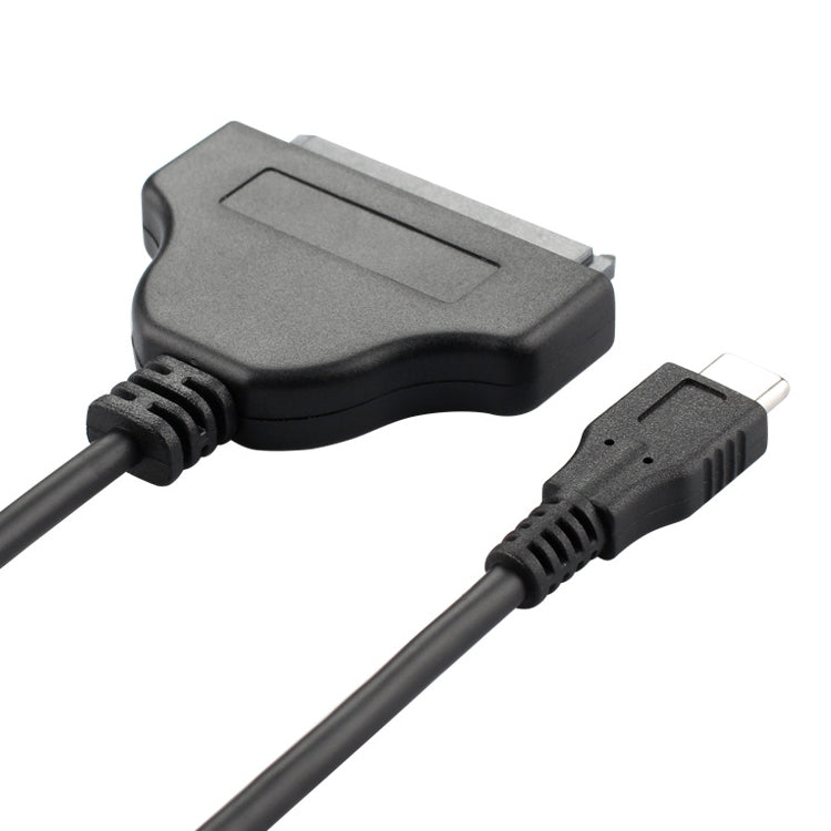 USB TYPE-C / USB-C a SATA 2 7 + 15 Cable de unidad fácil longitud: 20cm
