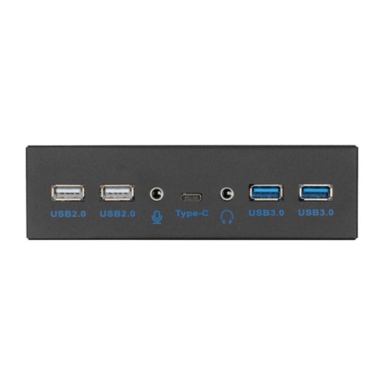 2 x USB 3.0 + 2 x USB 2.0 + HD Audio + USB-C / TYPE-C with SATA7 + 15 Front Panel Optical Drive