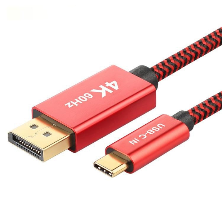 4K 60Hz USB-C / TYP-C Male to Displayport HD HD Adapter Cable
