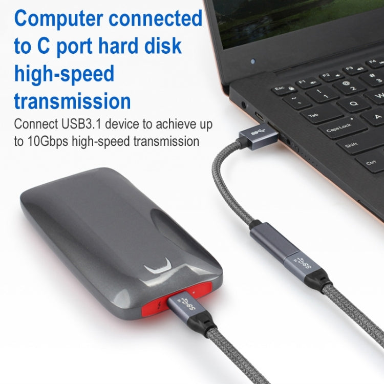 USB 3.0 Male to USB-C/TYPE-C Female Extension Cable