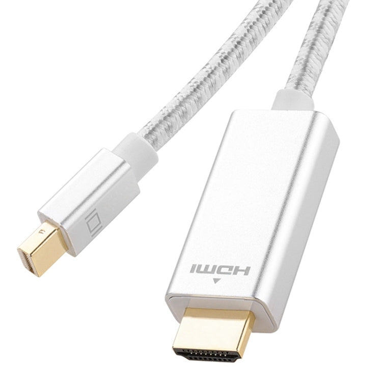 1080P 60Hz Mini DisplayPort to HDMI Cable Cable Length: 2M (Silver)