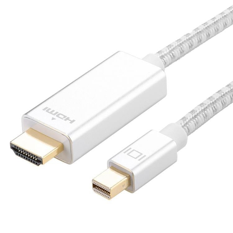 Câble Mini DisplayPort vers HDMI 1080P 60Hz Longueur du câble: 2M (Argent)