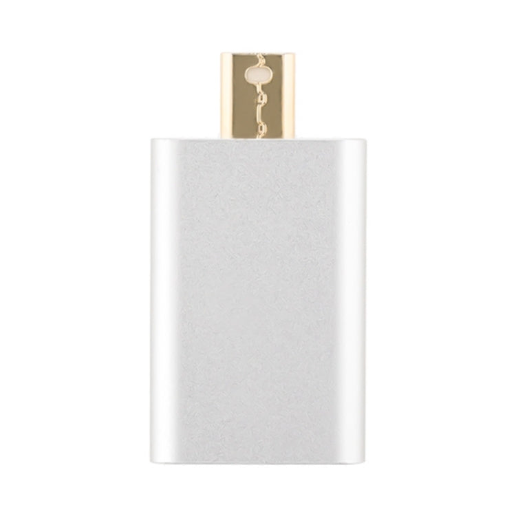1080p Mini DisplayPort Male to HDMI Female Adapter (Silver)