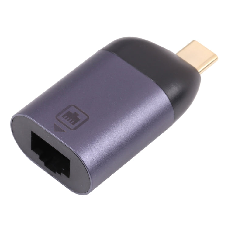 Adaptateur USB-C Femelle / Type-C Mâle vers 100m RJ45