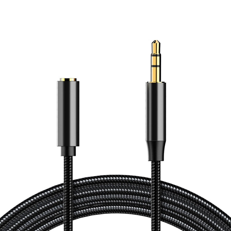 A13 3.5mm Male to 3.5mm Female Audio Extension Cable Cable length: 1.5m (Black)
