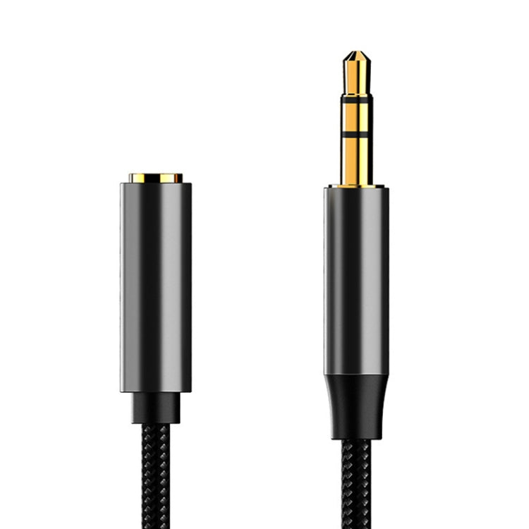 A13 3.5mm Male to 3.5mm Female Audio Extension Cable Cable length: 1m (Black)
