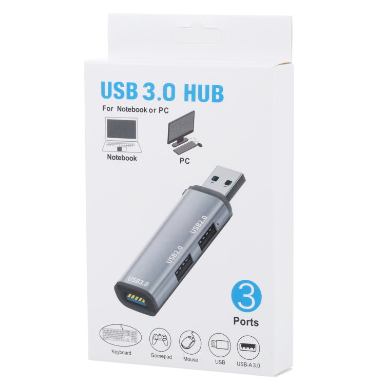 3 Puertos USB 2.0 x 2 + USB 3.0 al adaptador de hub de 3.0 USB 3.0