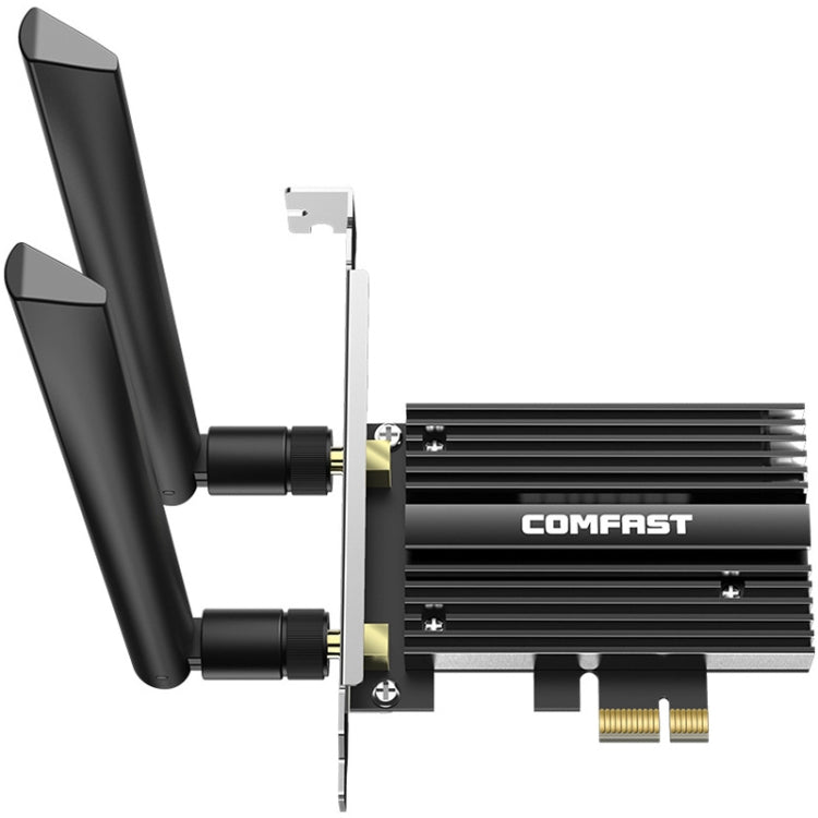 COMFAST AX200 Pro + 5374MBPS WIFI6 PCIE Tarjeta de red Inalámbrica de alta velocidad
