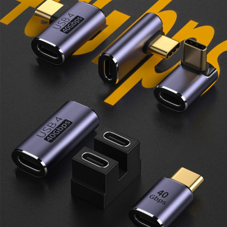 40GBPS USB-C / Tipo-C 4.0 Hembra a Adaptador Hembra