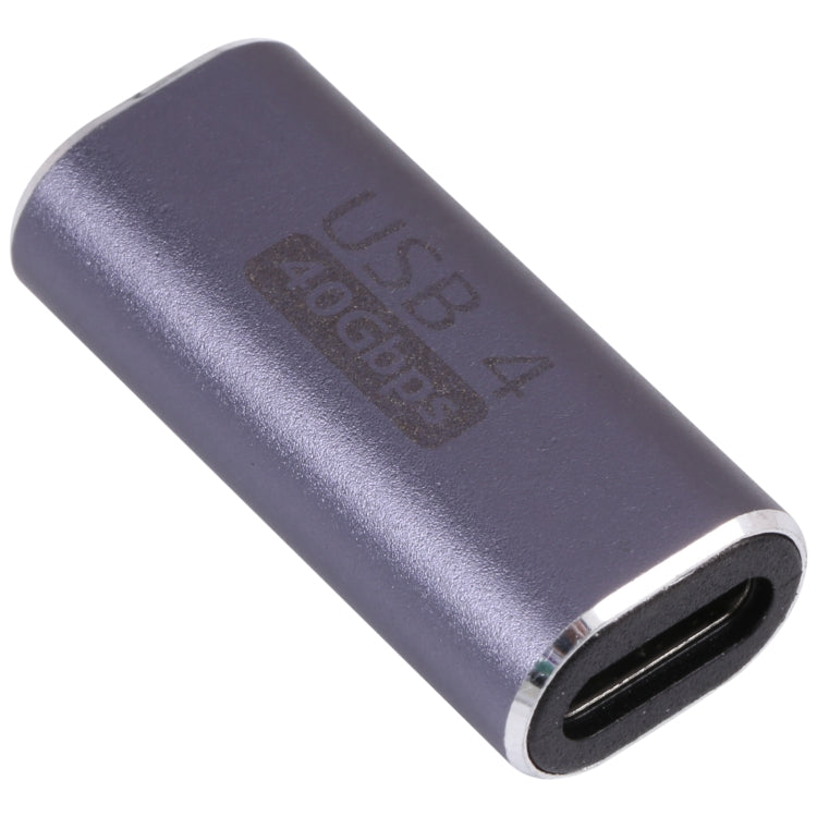 40GBPS USB-C / Type-C 4.0 Adaptador de aleación Hembra a mujer