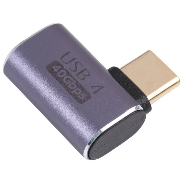Adaptador de 40GBPS USB-C / Type-C Male a Female Elbow
