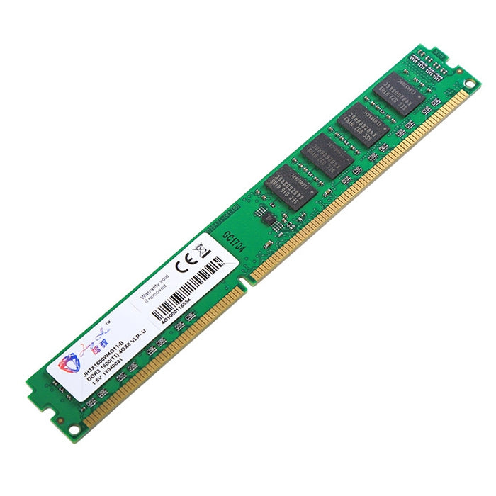 JingHai 1.5V DDR3 1333 / 1600MHz 4GB Módulo de memoria RAM Para PC de escritorio
