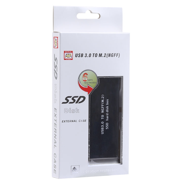 Adaptateur de boîtier de disque dur externe USB 3.0 vers NGFF (M.2) SSD