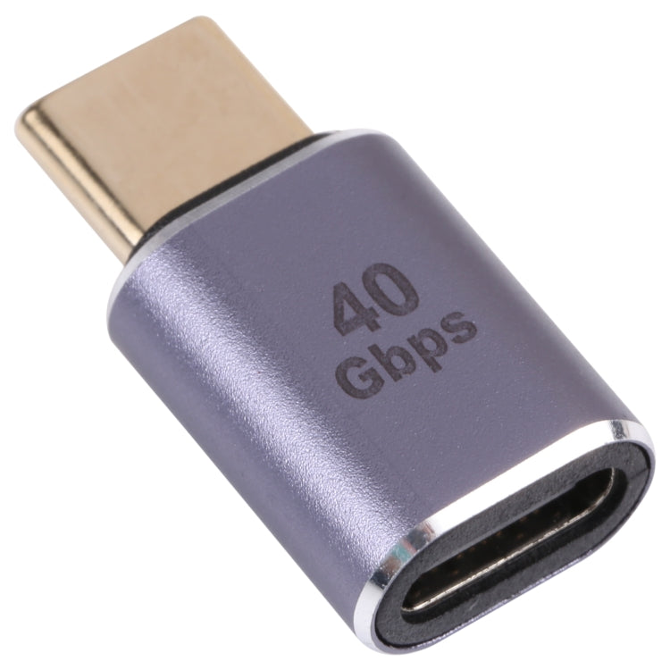 Adaptateur 40Gbps USB-C / Type-C Mâle vers Femelle