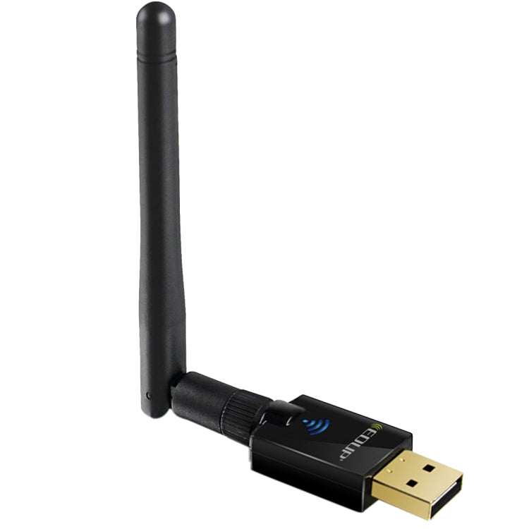EDUP EP-DB1607 600Mbps 2.4GHz et 5GHz Double Bande Sans Fil Wifi USB 2.0 Adaptateur Ethernet Carte Réseau