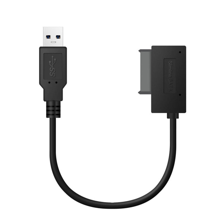 Indicateur d'adaptateur de câble SATA mince professionnel USB 3.0 à 7 + 6 broches