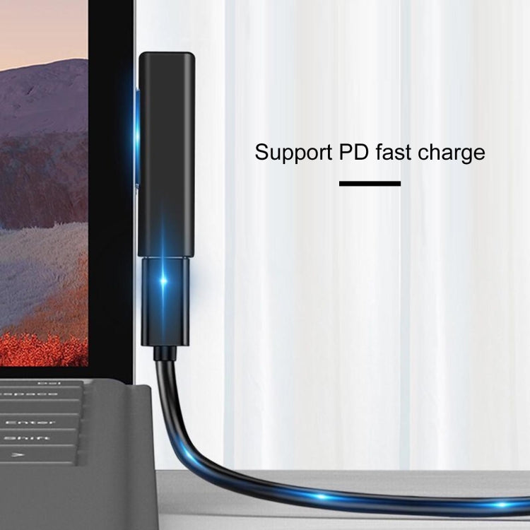 Adaptateur de charge rapide USB-C Type-C femelle PD pour Microsoft Surface Pro 3 4 5 6
