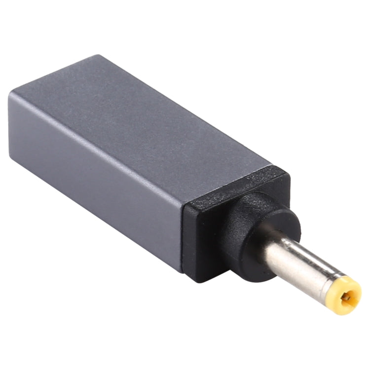 PD 18.5V-20V 4.0x1.7mm Male Adapter Connector (Silver Grey)