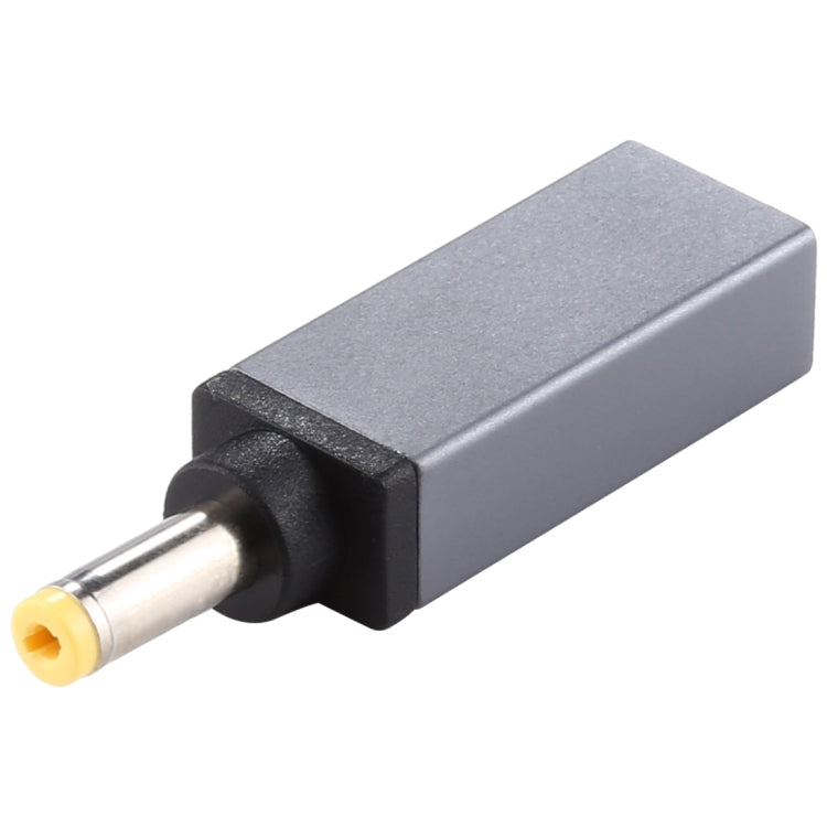 PD 18.5V-20V 4.8x1.7mm Male Adapter Connector (Silver Grey)