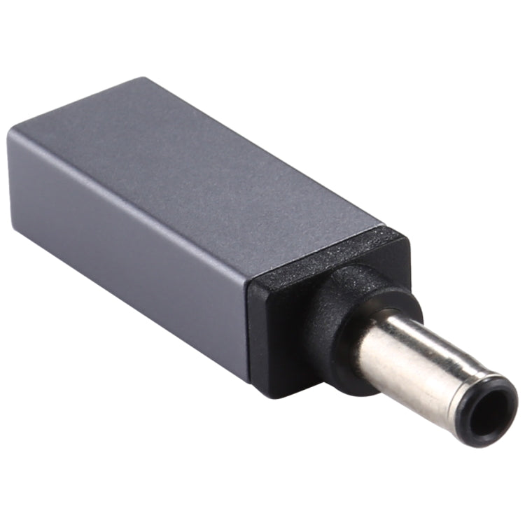 PD 18.5V-20V 5.5x1.0mm Male Adapter Connector (Silver Grey)