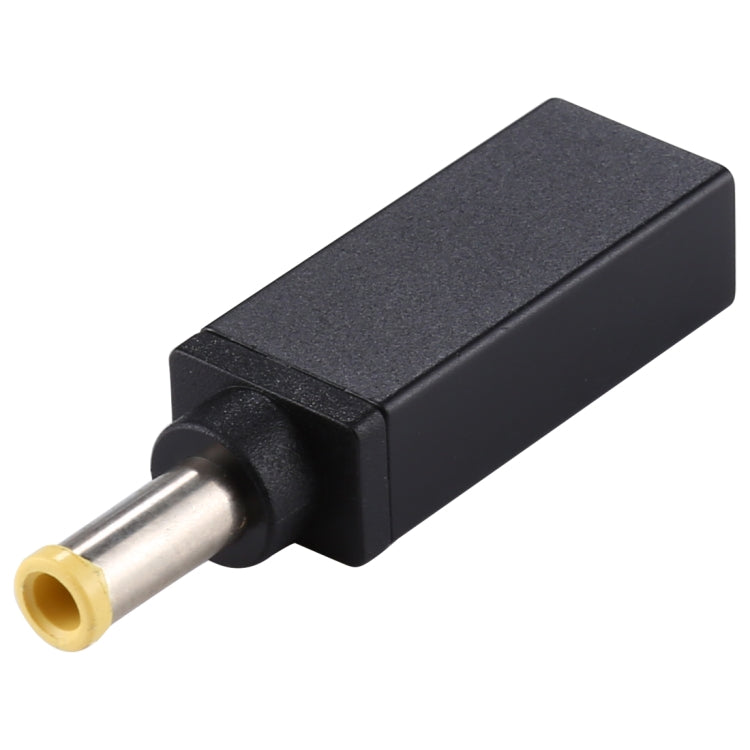 PD 19V 5.0X3.0mm Male Adapter Connector (Black)