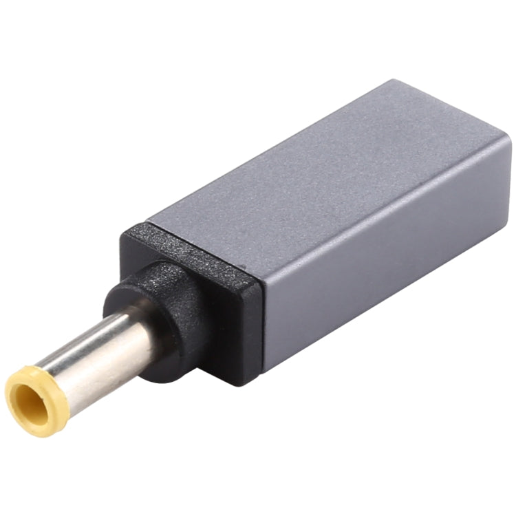 PD 19V 5.0X3.0mm Male Adapter Connector (Silver Grey)