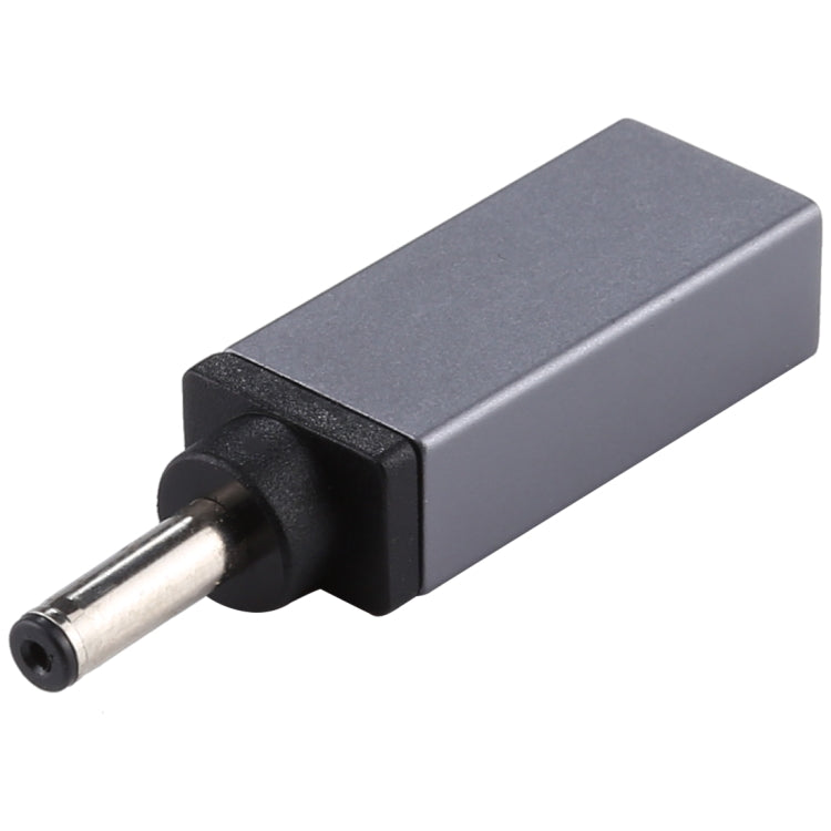 PD 19V 4.0x1.35mm Male Adapter Connector (Silver Grey)
