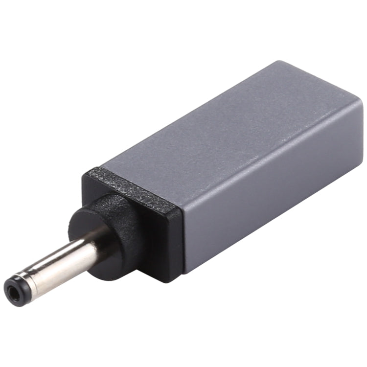 PD 18.5V-20V 3.5x1.35mm Male Adapter Connector (Silver Grey)