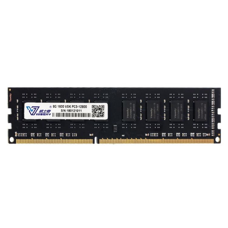 Vaseky 8GB 1600MHz PC3-12800 DDR3 PC Memory RAM Module Para escritorio
