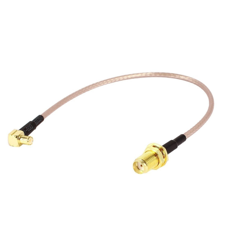 15Cm SMA Female to MCX Male Right Angle Adapter RF Coax Coax Cable RG316