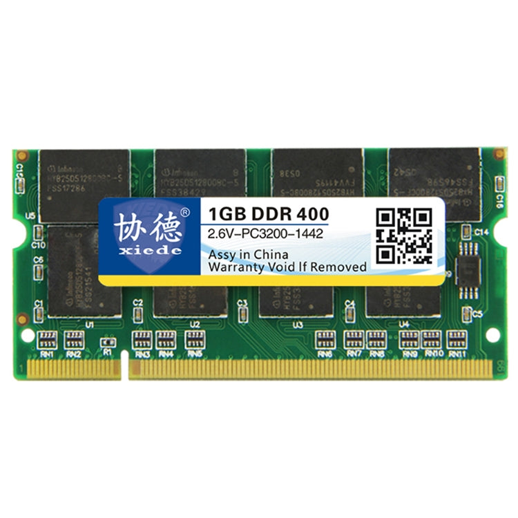 XIEDE X007 DDR 400MHz 1GB General Full Compatibility Memory RAM Module For Laptop