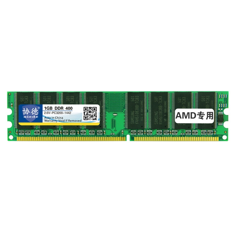 XIEDE X004 DDR 400MHz 1GB General AMD Special Strip Memory RAM Module Para PC de escritorio