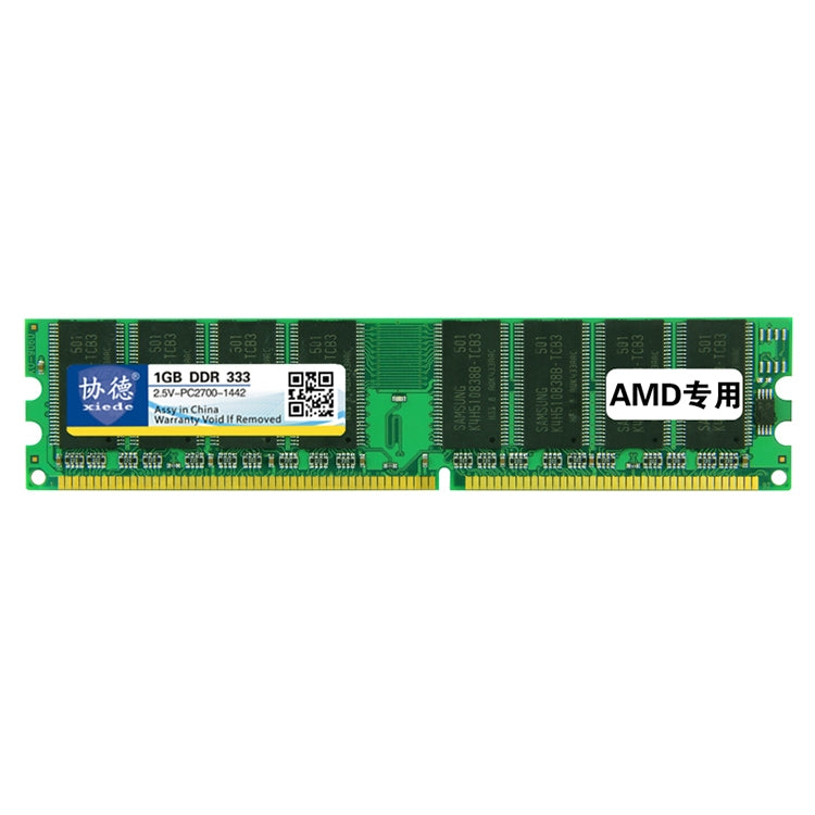 XIEDE X005 DDR 333MHz 1GB General AMD Special Strip Memory RAM Module Para PC de escritorio