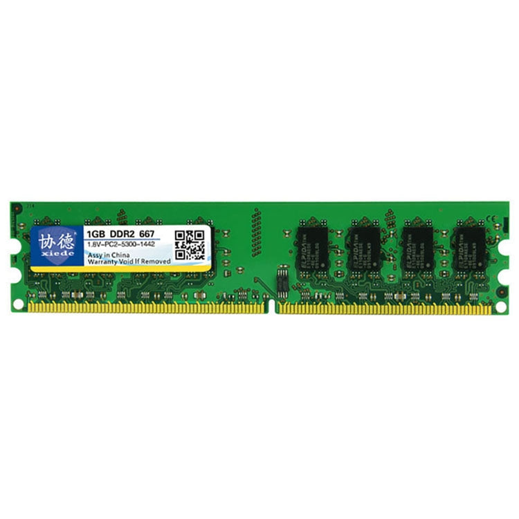 XIEDE X010 DDR2 667MHz 1GB Módulo RAM de memoria de compatibilidad total general Para PC de escritorio