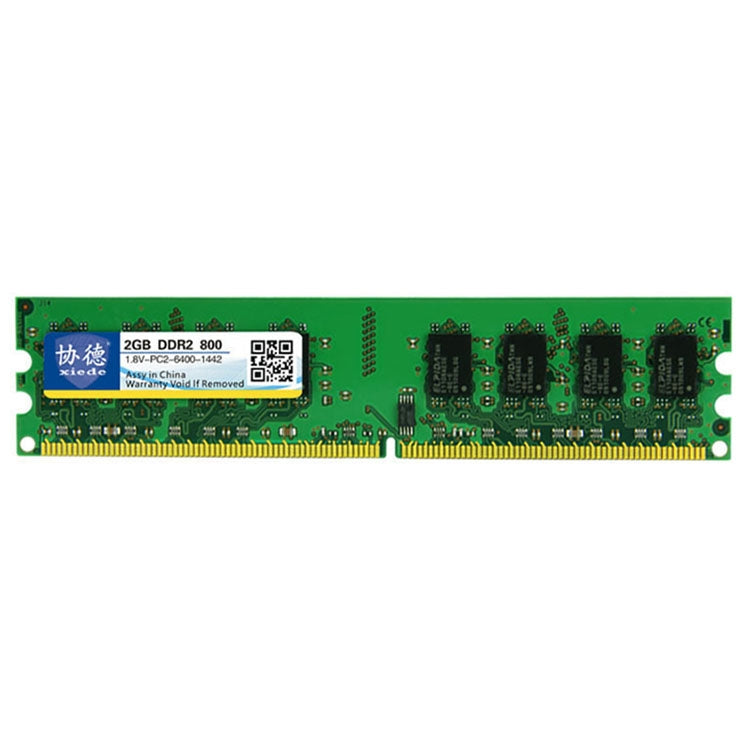 XIEDE X013 DDR2 800MHz 2GB General Full Compatibility Memory RAM Module For Desktop PC
