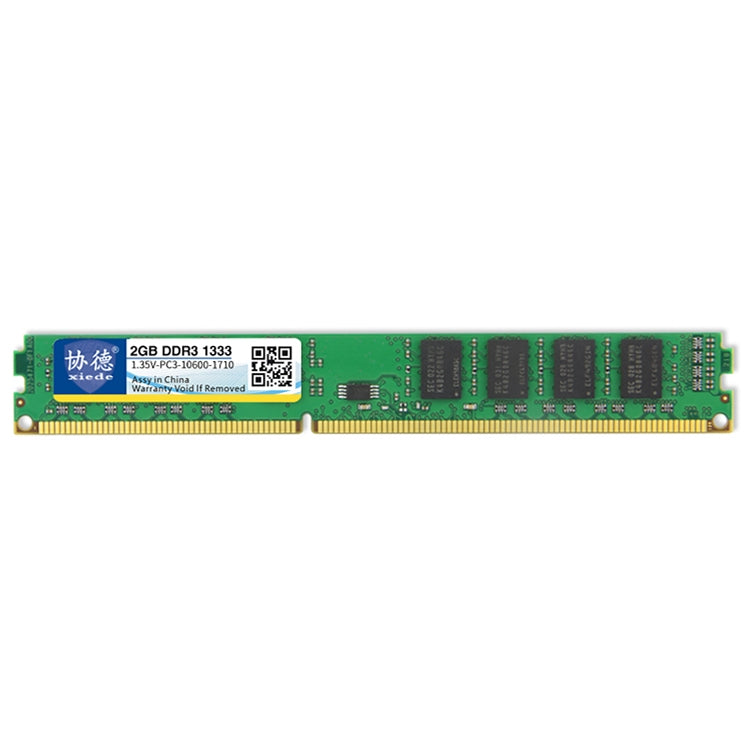 XIEDE X086 DDR3L 1333MHz 2GB 1.35V Module de RAM de mémoire de compatibilité totale générale pour PC de bureau