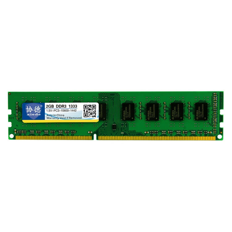 XIEDE X036 DDR3 1333MHz 2GB Module RAM de mémoire de bande spéciale AMD général pour ordinateur de bureau