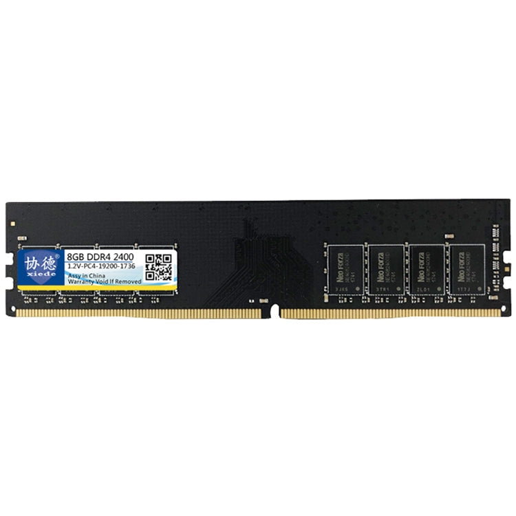 XIEDE X052 DDR4 2400MHz 8GB Módulo RAM de memoria de compatibilidad total general Para PC de escritorio