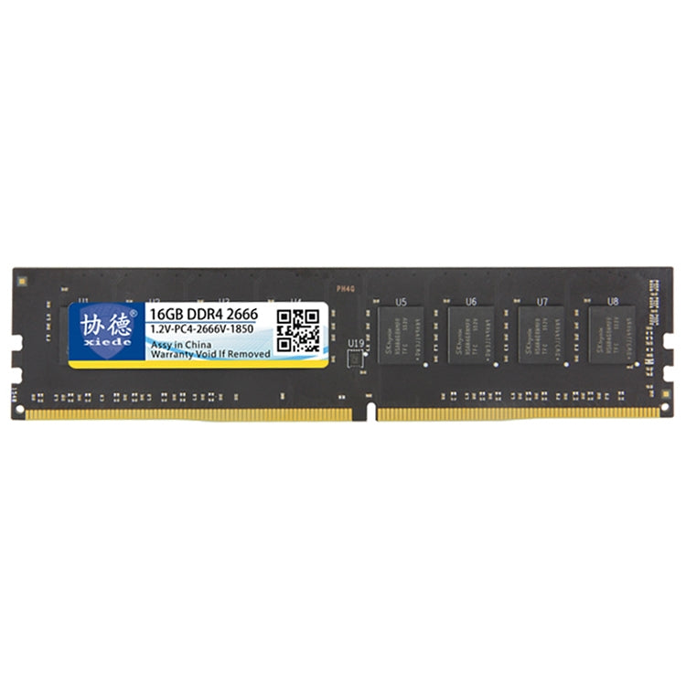 XIEDE X056 DDR4 2666MHz 16GB General Full Compatibility Memory RAM Module For Desktop PC