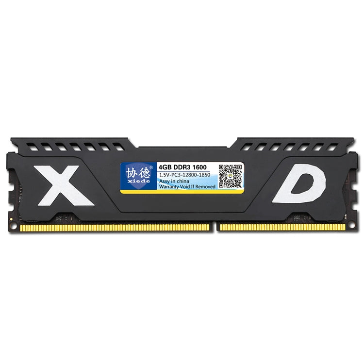 XIEDE X067 DDR3 1600MHz 4GB Vest Módulo de memoria RAM de compatibilidad total Para PC de escritorio