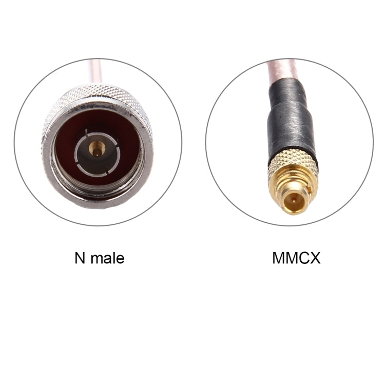 Câble mmCX 15 cm vers N Male RG316