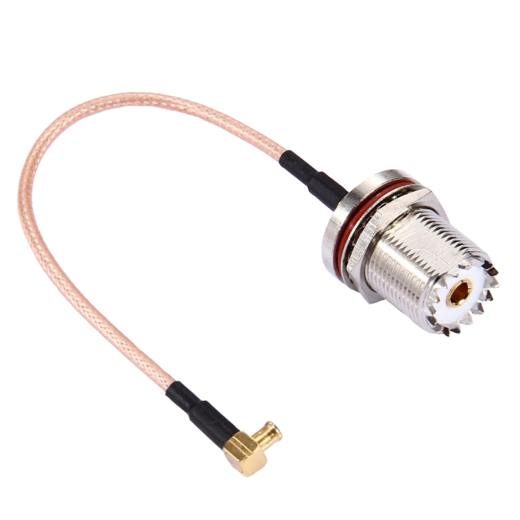 15 cm UHF-Buchse auf MCX-Stecker 90-Grad-Winkel RG316-Kabel
