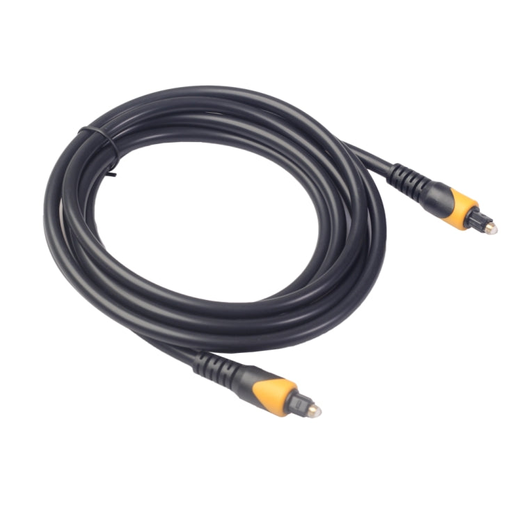 QHG01 SPDIF Double Color PVC Toslink Optical Audio Cable Length: 2m