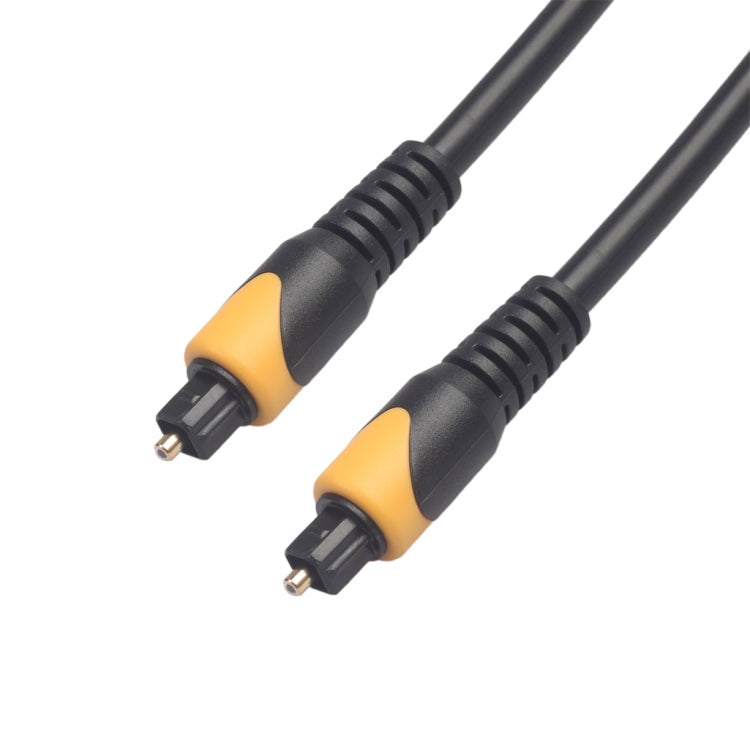 QHG01 SPDIF Double Color PVC Toslink Optical Audio Cable Length: 5m