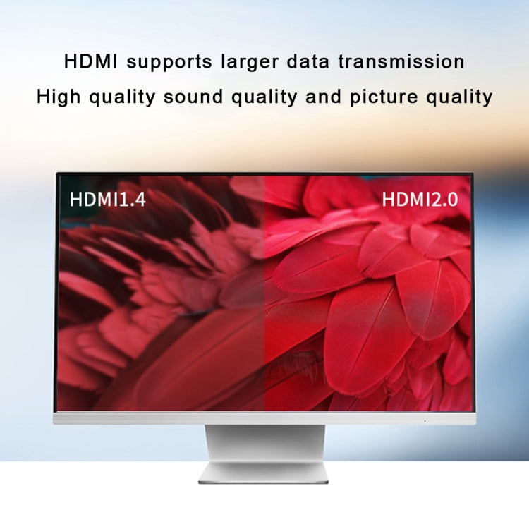 AYS-51V20 Divisor de conmutador HDMI 2.0 5x1 4K Ultra HD (Negro)