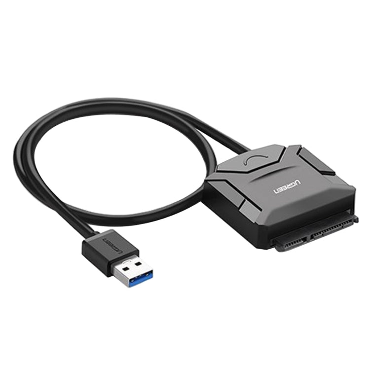 UVerde USB 3.0 to SATA Adapter Cable Converter for 2.5/3.5 inch Hard Drive HDD and SSD Support UASP SATA 3.0 (Black)