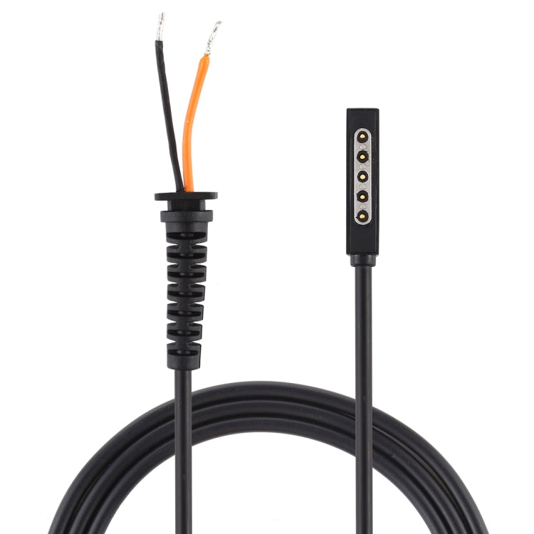 Cable de Alimentación Macho Magnético de 1.5 m y 5 pines Para Adaptador de Portátil Microsoft Surface Pro 2