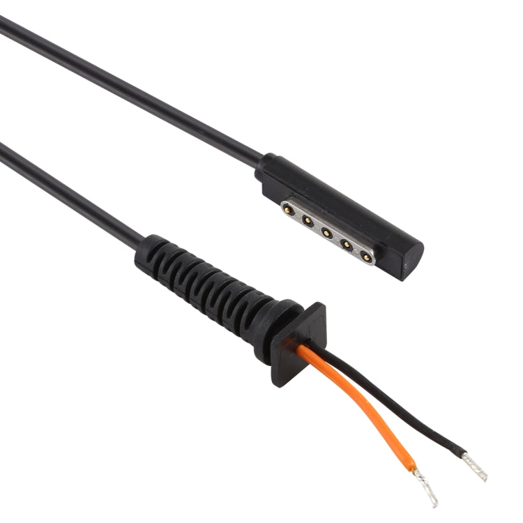 Câble d'alimentation mâle magnétique 1,5 m 5 broches pour adaptateur pour ordinateur portable Microsoft Surface Pro 2