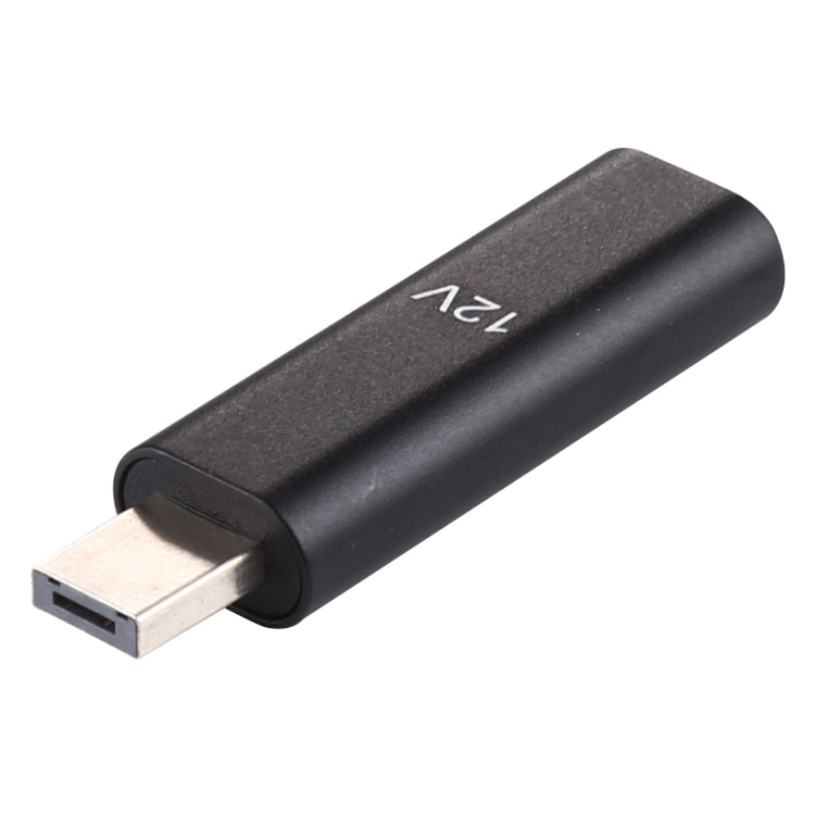 Adaptateur 12V Type C / USB-C Femelle vers PD en Alliage d'Aluminium pour Asus (Noir)