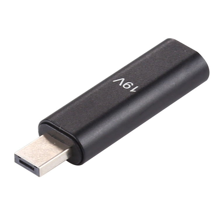 Adaptateur 19V Type-C / USB-C Femelle vers PD en Alliage d'Aluminium pour Asus (Noir)